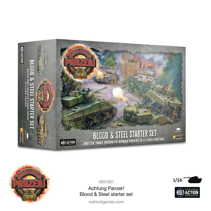 Achtung Panzer! Blood & Steel Starter Set (ingles)