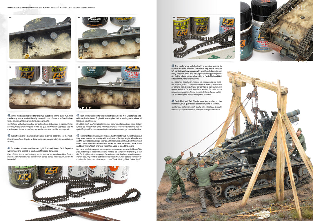 AK4907 WORN ART COLLECTION ISSUE 05 – GERMAN ARTILLERY