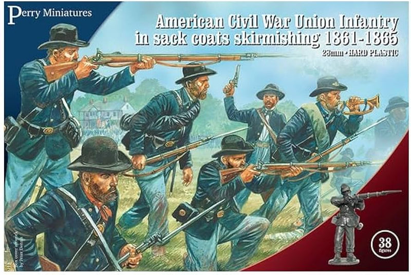 Perry Miniatures American Civil War Union Sack Infantry Coats 1861-1865 ACW120