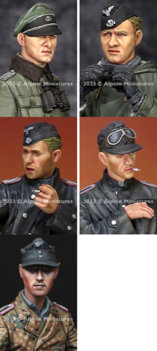 WSS Head Set #5 Alpine Miniatures | No. H029 | 1:35