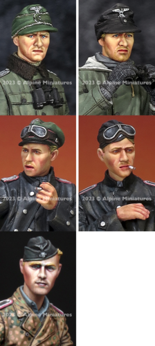 Alpine Miniatures H030 WSS Head Set 6 1/35