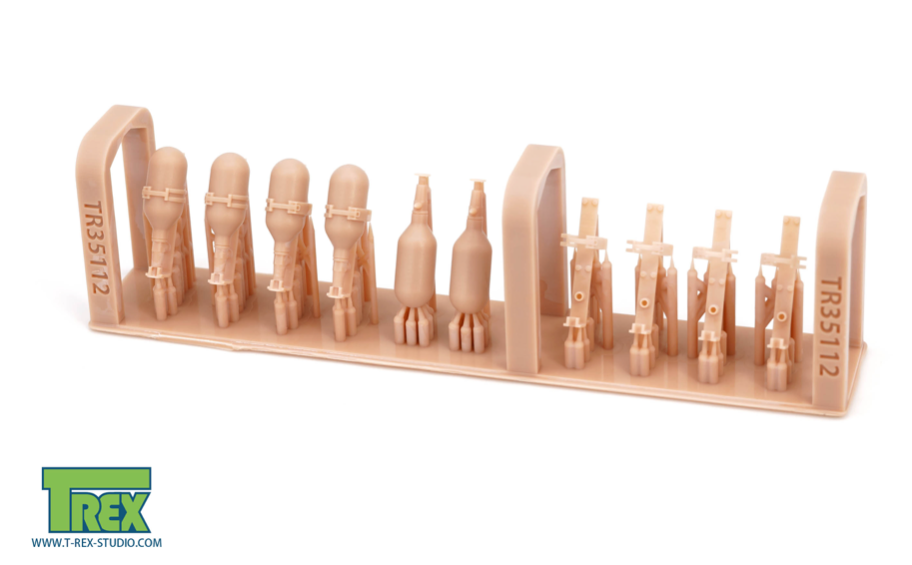 TRXTR35112 1/35 TRex - Fire Extinguishers for British AFVs
