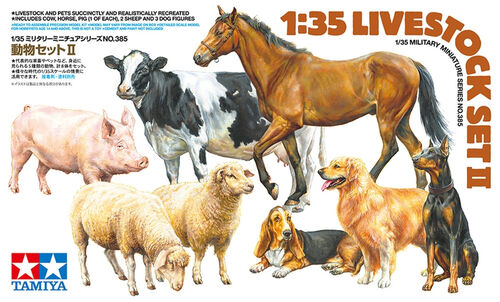 Tamiya 35385 Livestock Set II