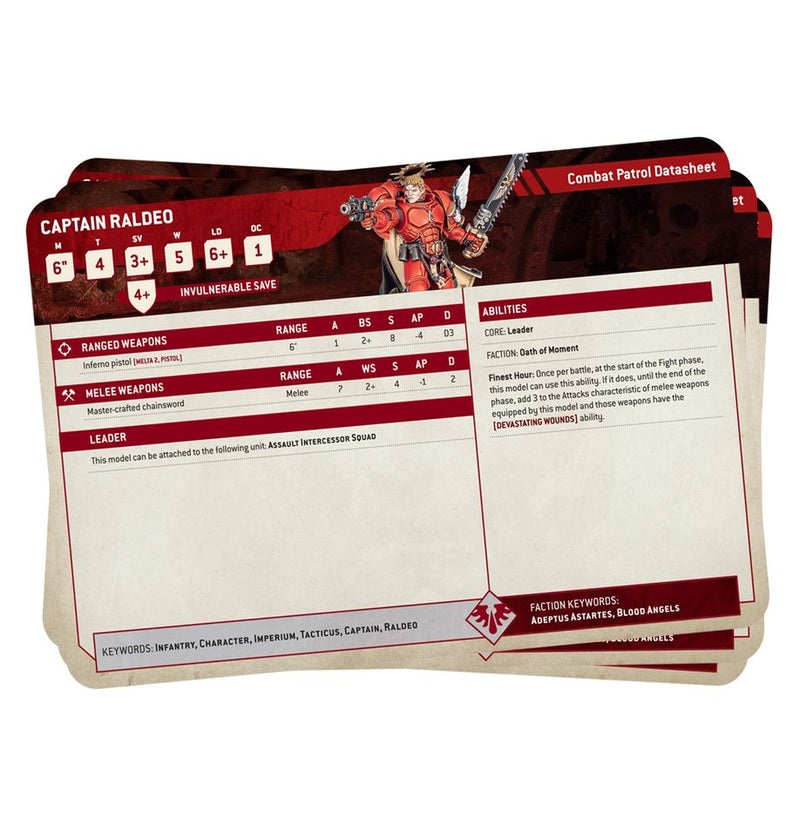 BLOOD ANGELS ARMY SET (ENGLISH)