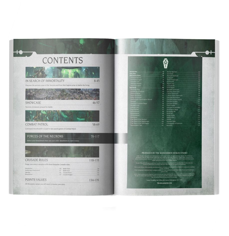 CODEX: NECRONS ingles