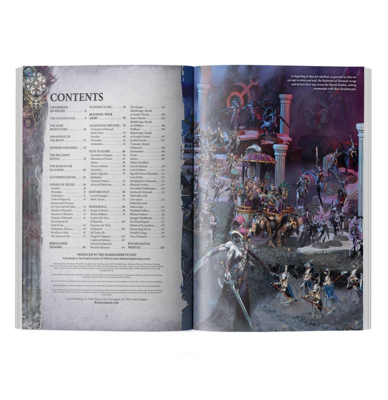 Battletome : Hédonites de Slaanesh (anglais)