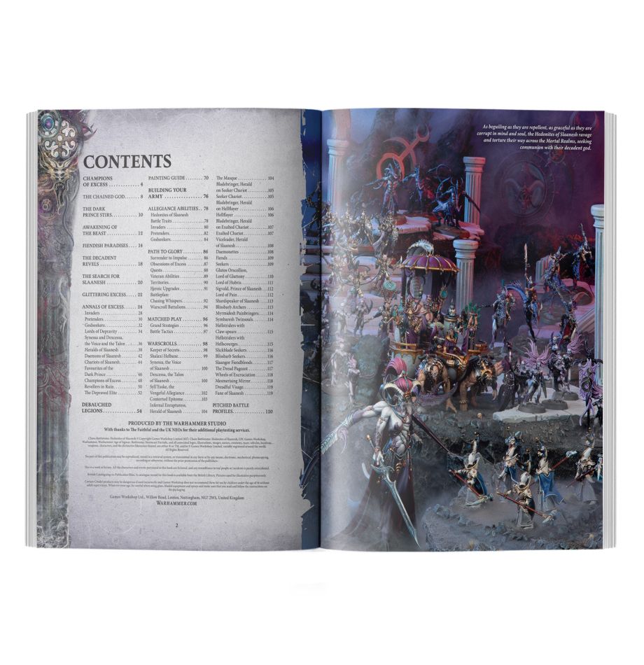 Battletome: Hedonites of Slaanesh (español)