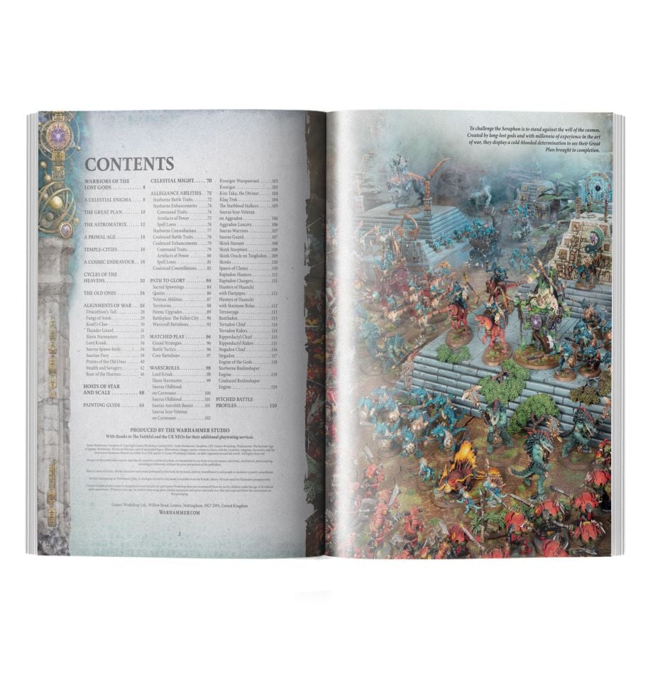 Battletome: Seraphon (Ingles)