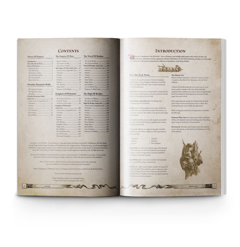 WARHAMMER: THE OLD WORLD – FORCES OF FANTASY
