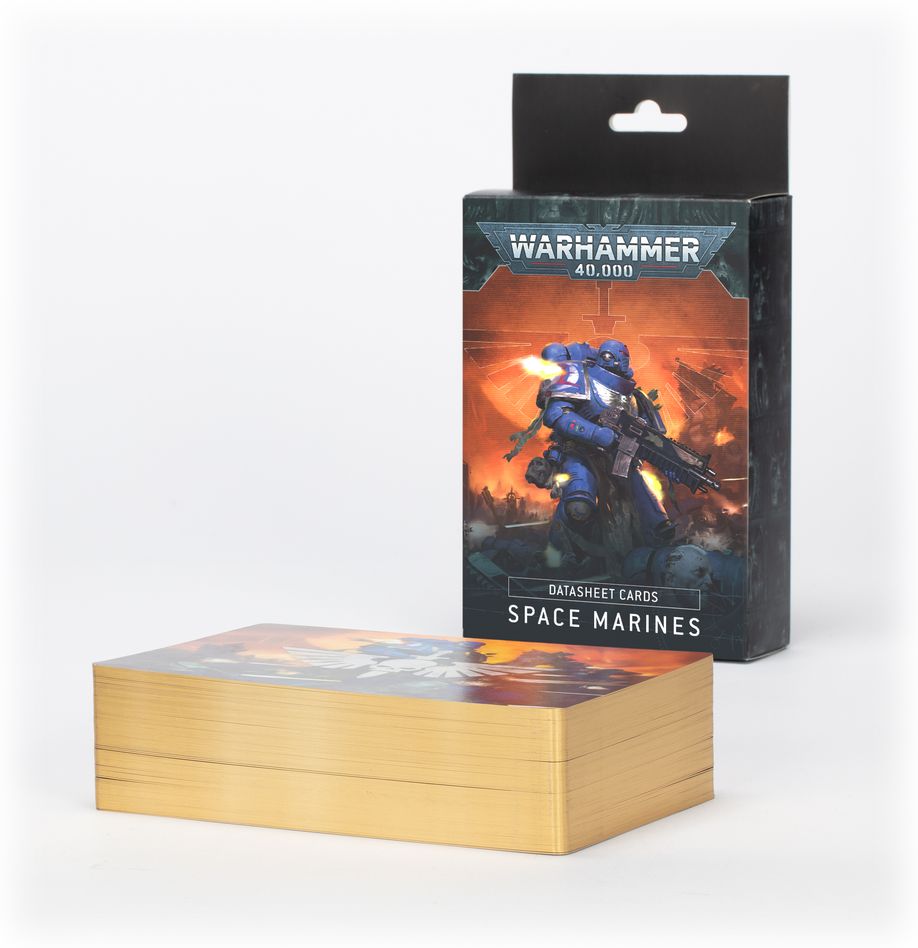 DATASHEET CARDS: SPACE MARINES (ingles)