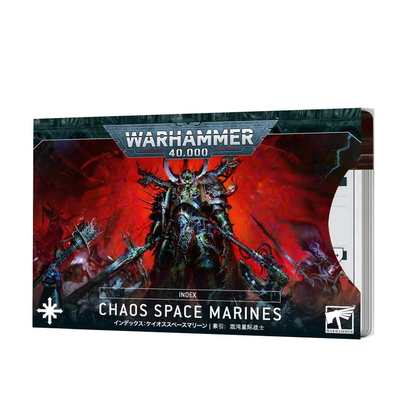 INDEX : SPACE MARINES DU CHAOS. ANGLAIS
