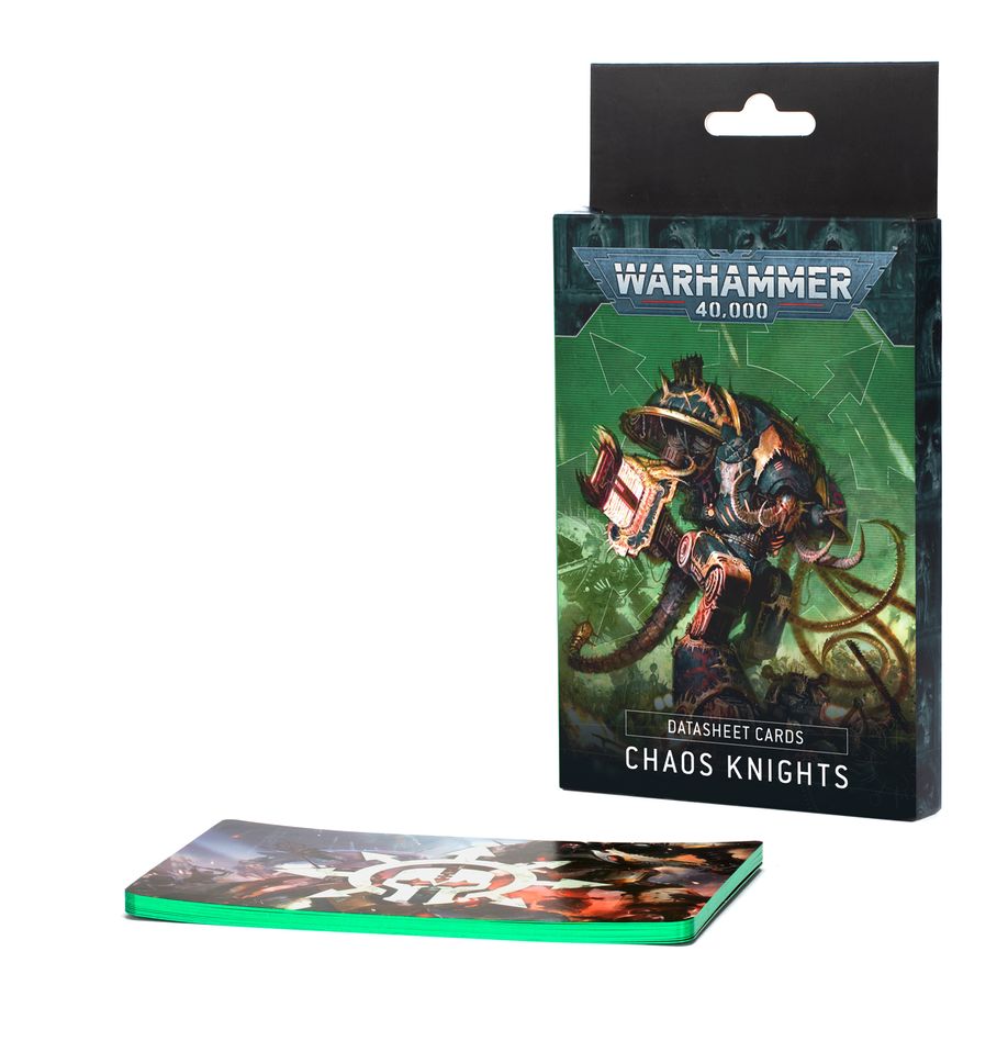 DATASHEET CARDS: CHAOS KNIGHTS (ENGLISH)