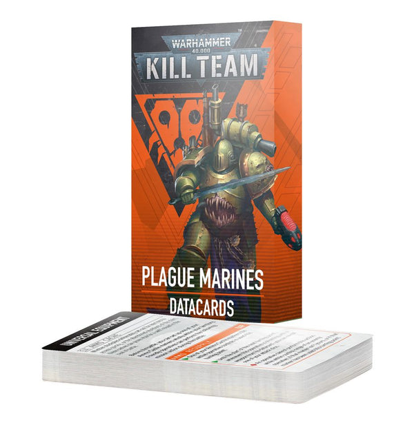 KILL TEAM DATACARDS: PLAGUE MARINES (ENGLISH)