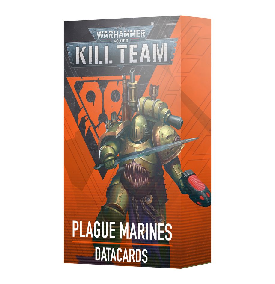 KILL TEAM DATACARDS: PLAGUE MARINES (ENGLISH)