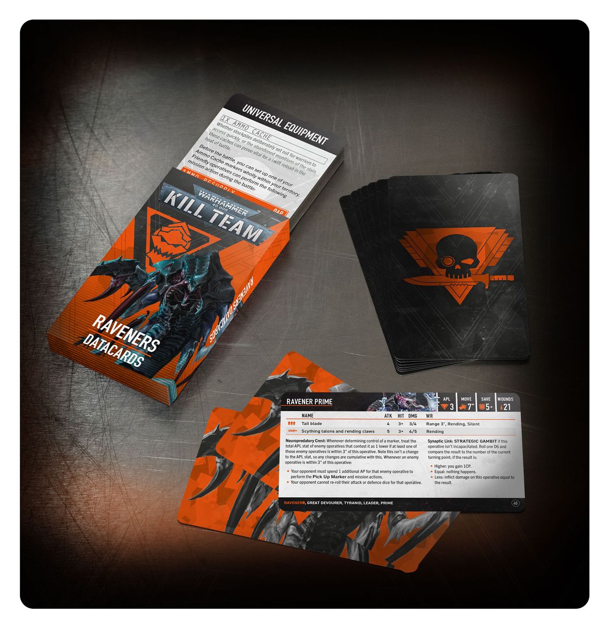 KILL TEAM DATACARDS: RAVENERS (ENGLISH)