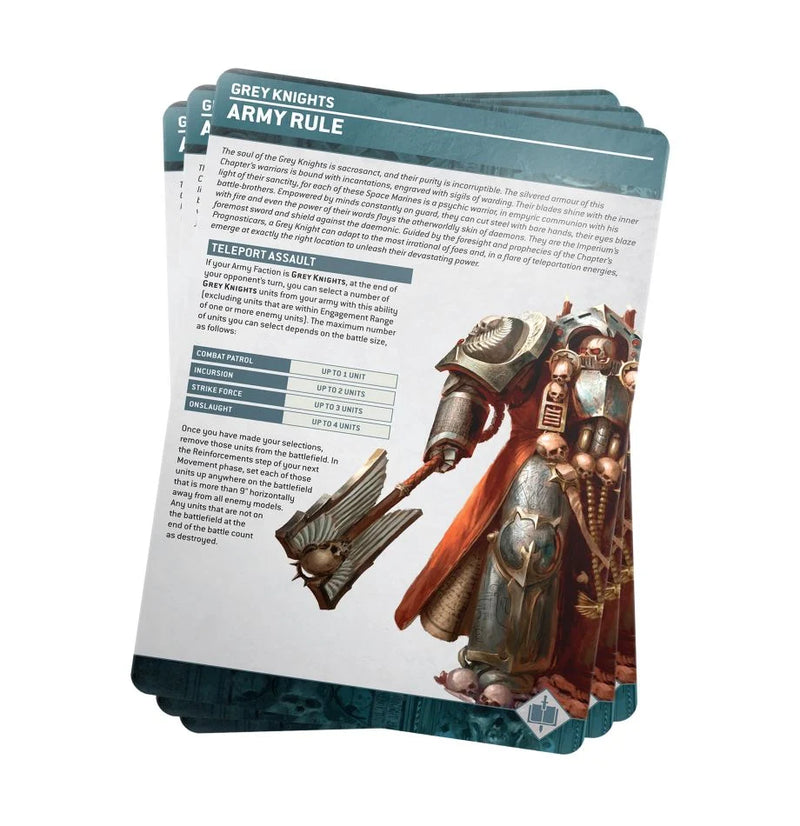 Index : Grey Knights (anglais)