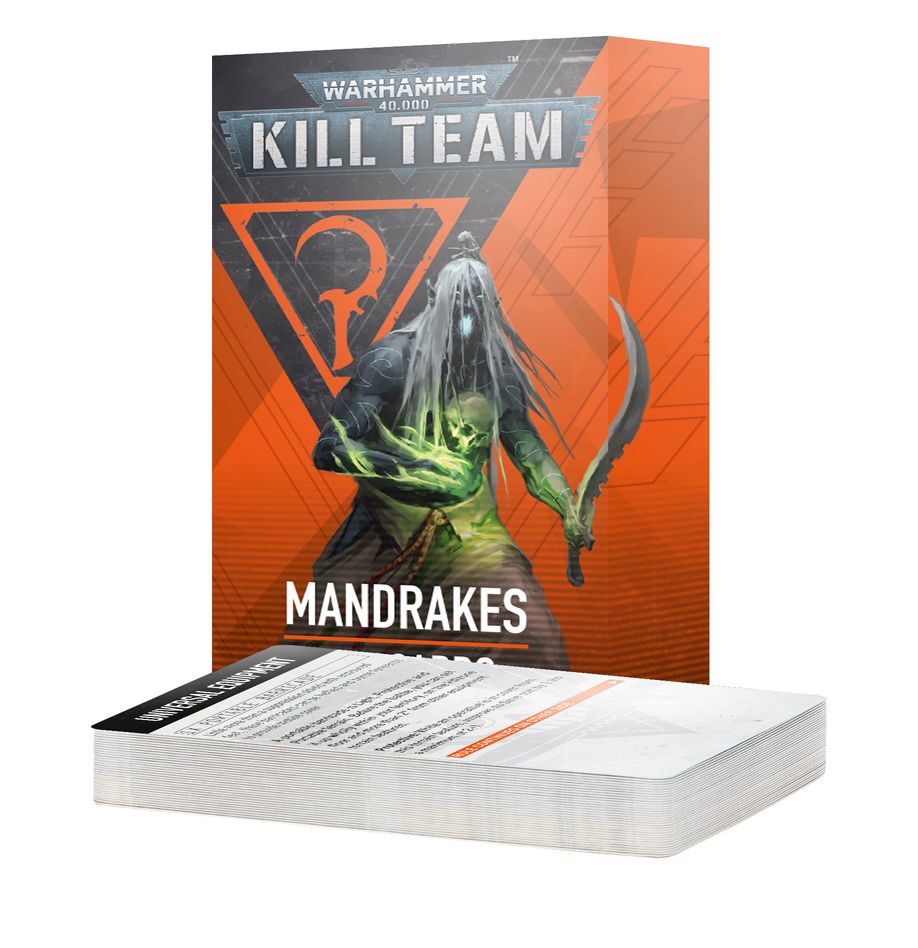 Kill Team: Mandrakes –&nbsp;Datacards (English)