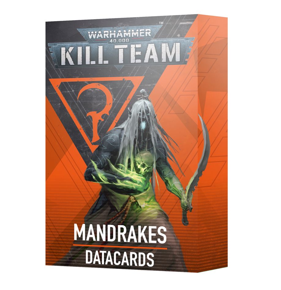 Kill Team: Mandrakes –&nbsp;Datacards (English)