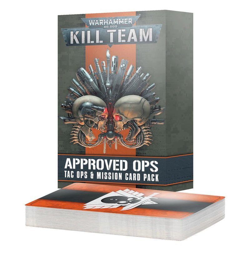 KILL TEAM: APPROVED OPS – TAC OPS &amp; MISSION CARD PACK Spanish