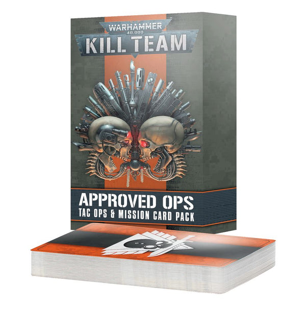 KILL TEAM: APPROVED OPS – TAC OPS & MISSION CARD PACK ingles