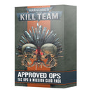 KILL TEAM: APPROVED OPS – TAC OPS & MISSION CARD PACK ingles