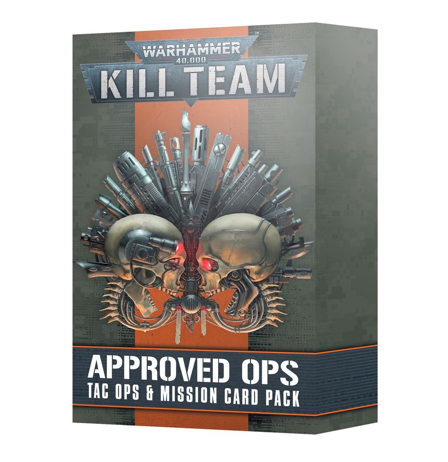 Tac Ops Rds Def KILL TEAM: APPROVED OPS – TAC OPS & MISSION CARD PACK español