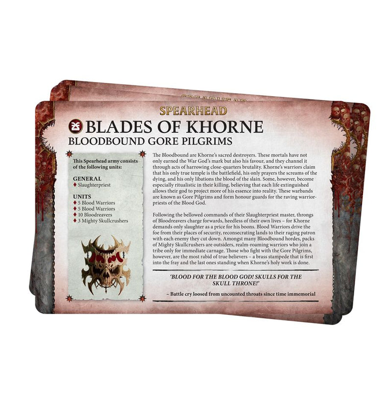 Faction Pack: Blades of Khorne (español)