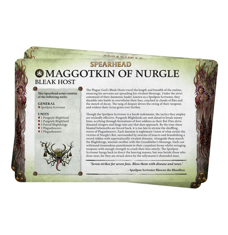 Faction Pack: Maggotkin of Nurgle (español)