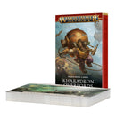 WSR CARDS: KHARADRON OVERLORDS (ENGLISH)