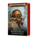 WSR CARDS: KHARADRON OVERLORDS (ENGLISH)