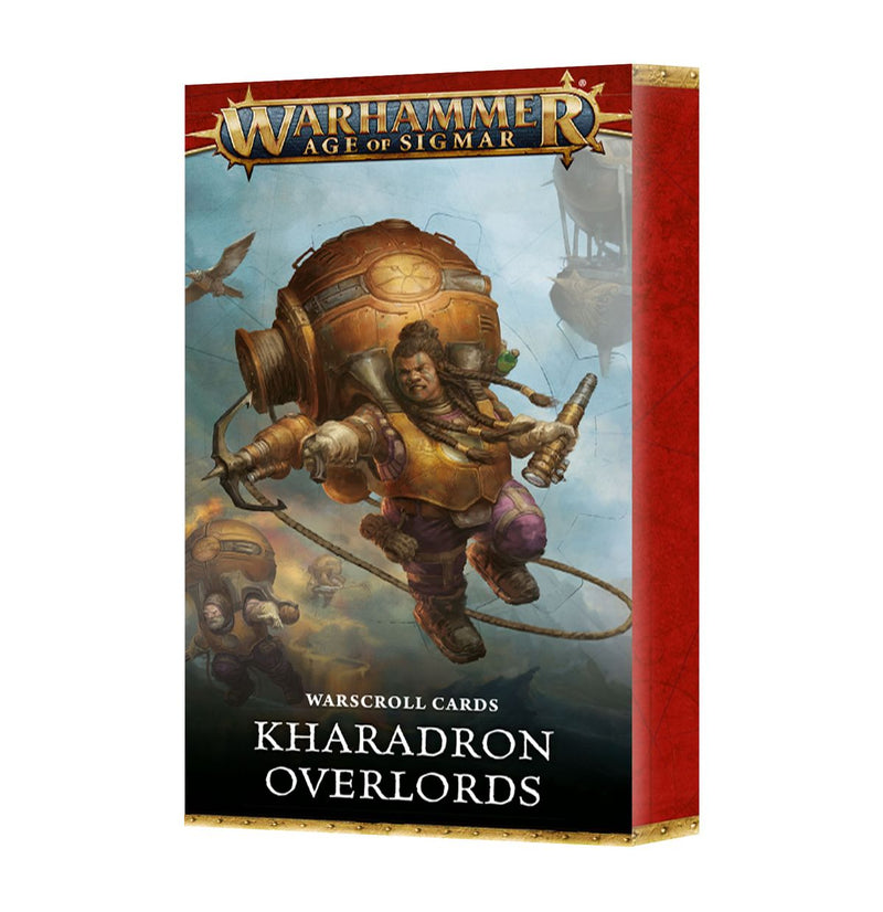 WSR CARDS: KHARADRON OVERLORDS (ENGLISH)