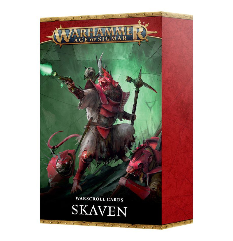 Warscroll Cards: Skaven (ingles)