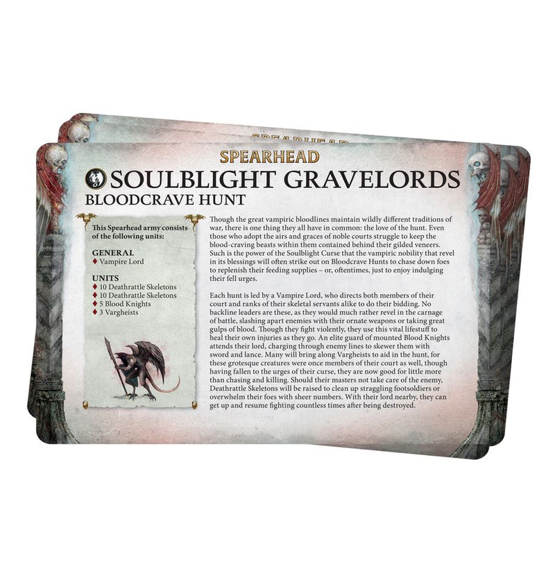 Faction Pack: Soulblight Gravelords (español)