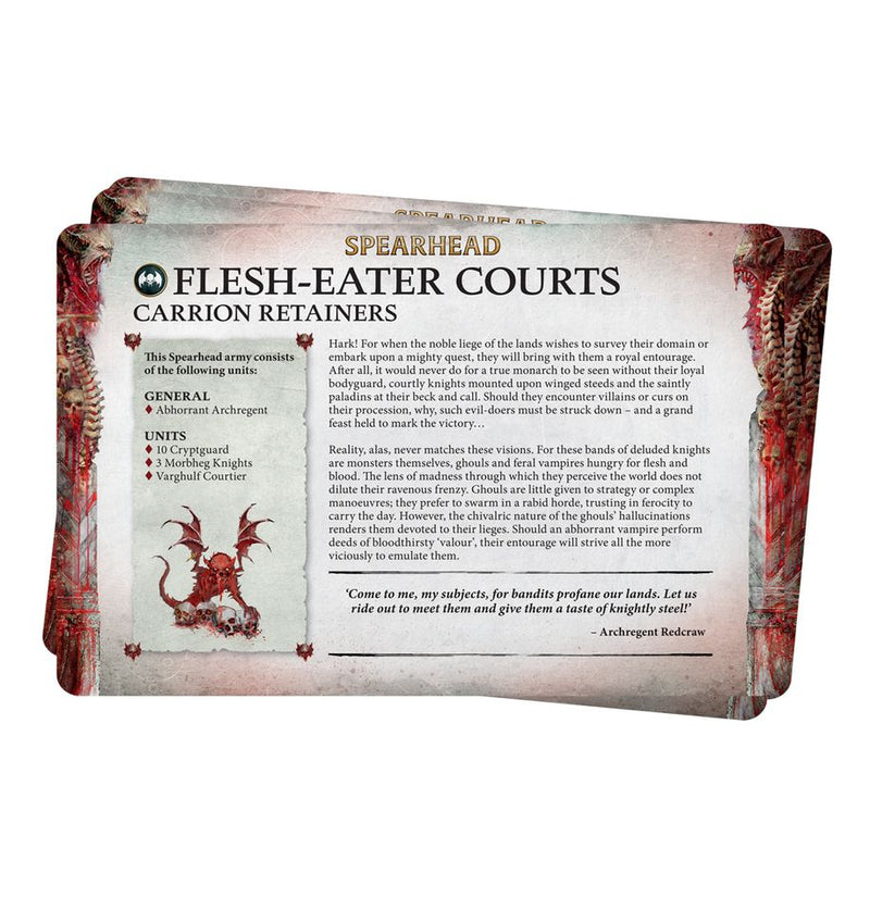 Faction Pack: Flesh-eater Courts (español)