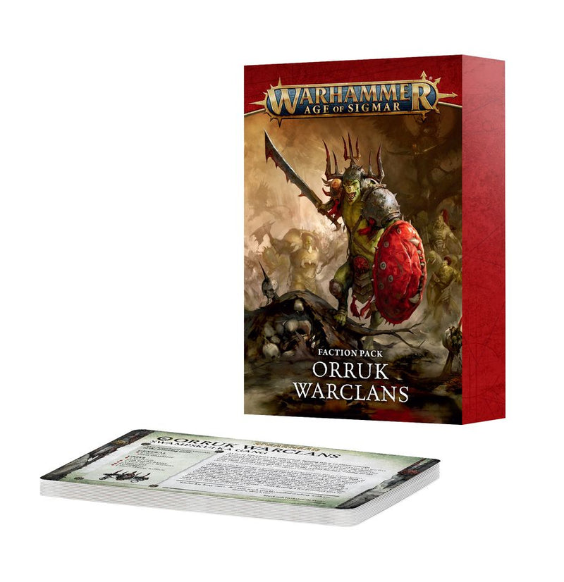 Faction Pack: Orruk Warclans (ingles)