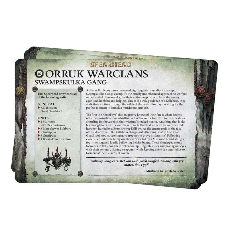 Faction Pack: Orruk Warclans (ingles)