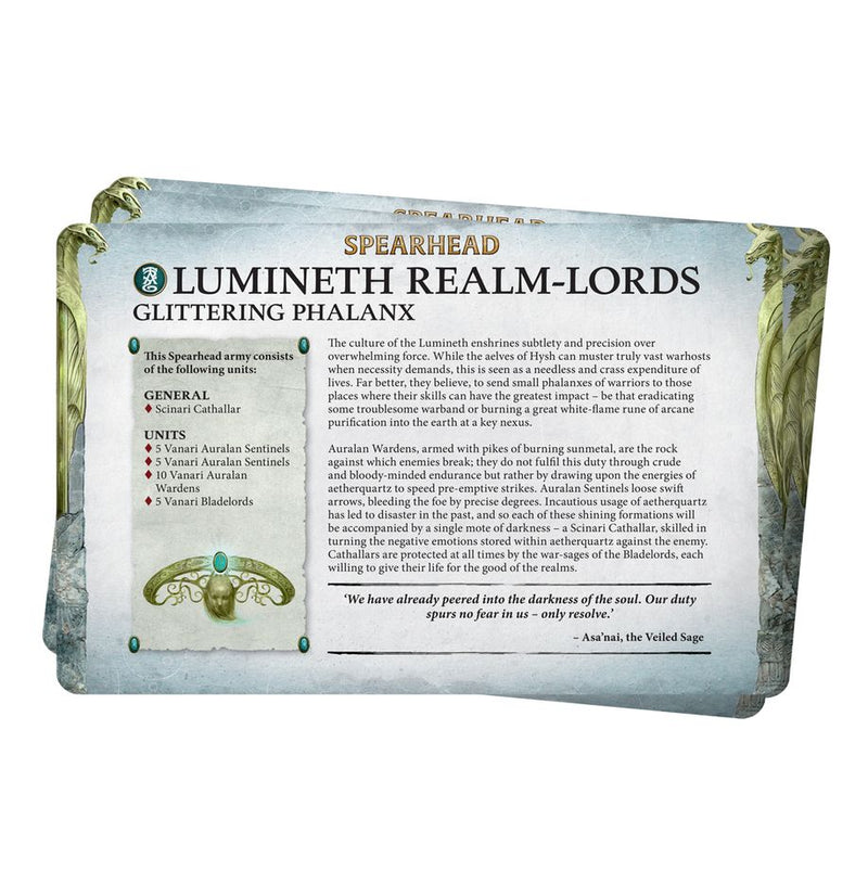 Faction Pack: Lumineth Realm-lords (español)