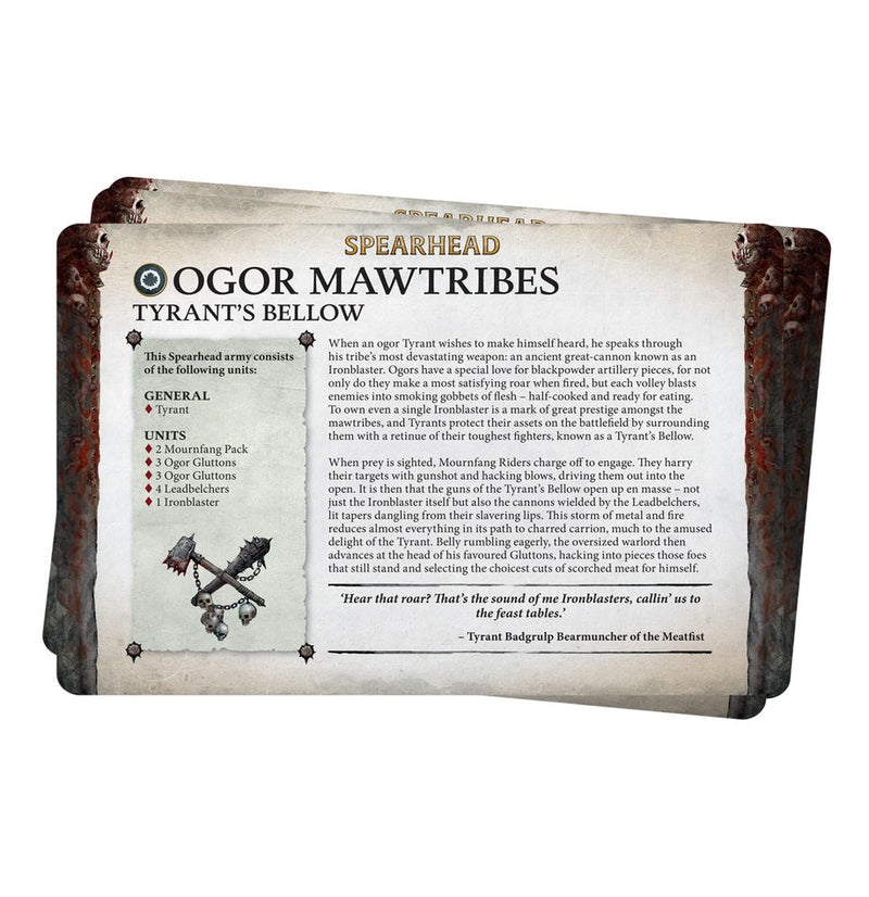 Faction Pack: Ogor Mawtribes (español)