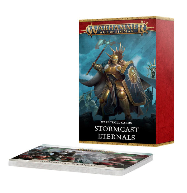 WARSCROLL CARDS: STORMCAST ETERNALS ENGLISH