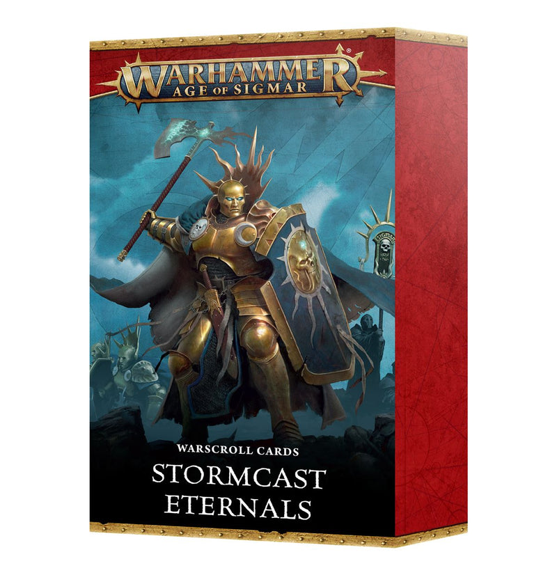 WARSCROLL CARDS: STORMCAST ETERNALS ENGLISH