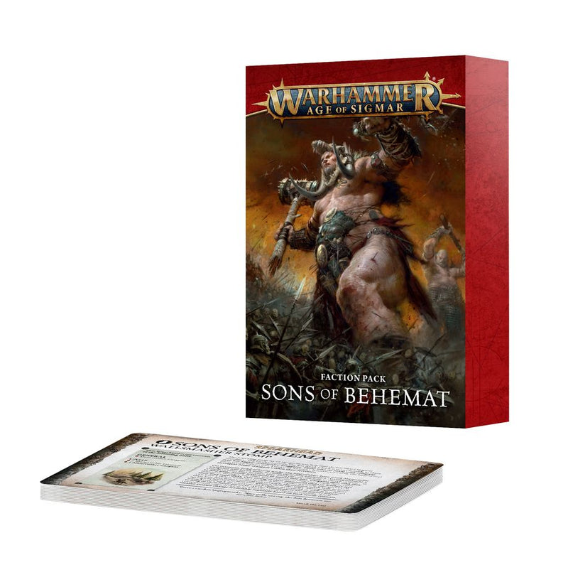 FACTION PACK: SONS OF BEHEMAT (ENGLISH)