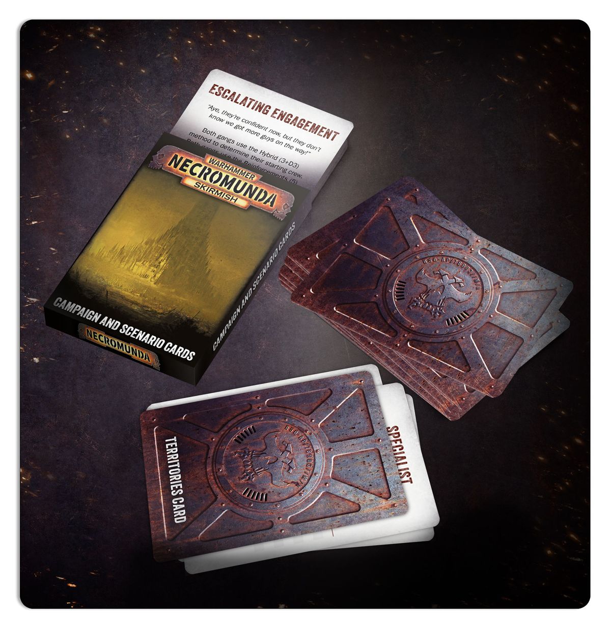 NECROMUNDA: CAMPAIGN AND SCENARIO CARDS