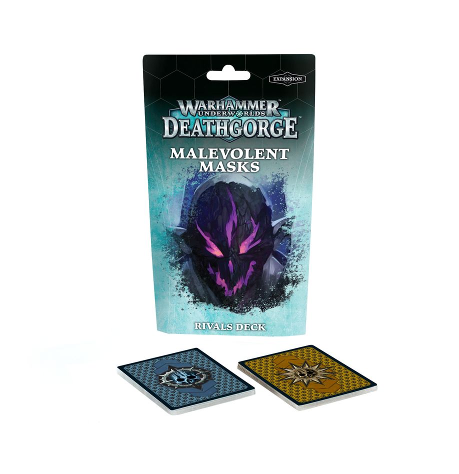 WARHAMMER UNDERWORLDS: DEATHGORGE – MALEVOLENT MASKS RIVALS DECK (ingles)