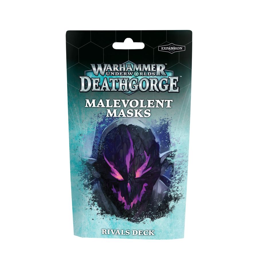 WARHAMMER UNDERWORLDS: DEATHGORGE – MALEVOLENT MASKS RIVALS DECK (español)