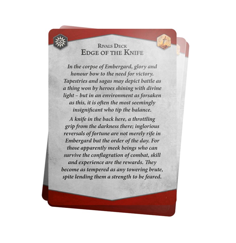 WHU RIVALS DECK: EDGE OF THE KNIFE (ESPAÑOL)