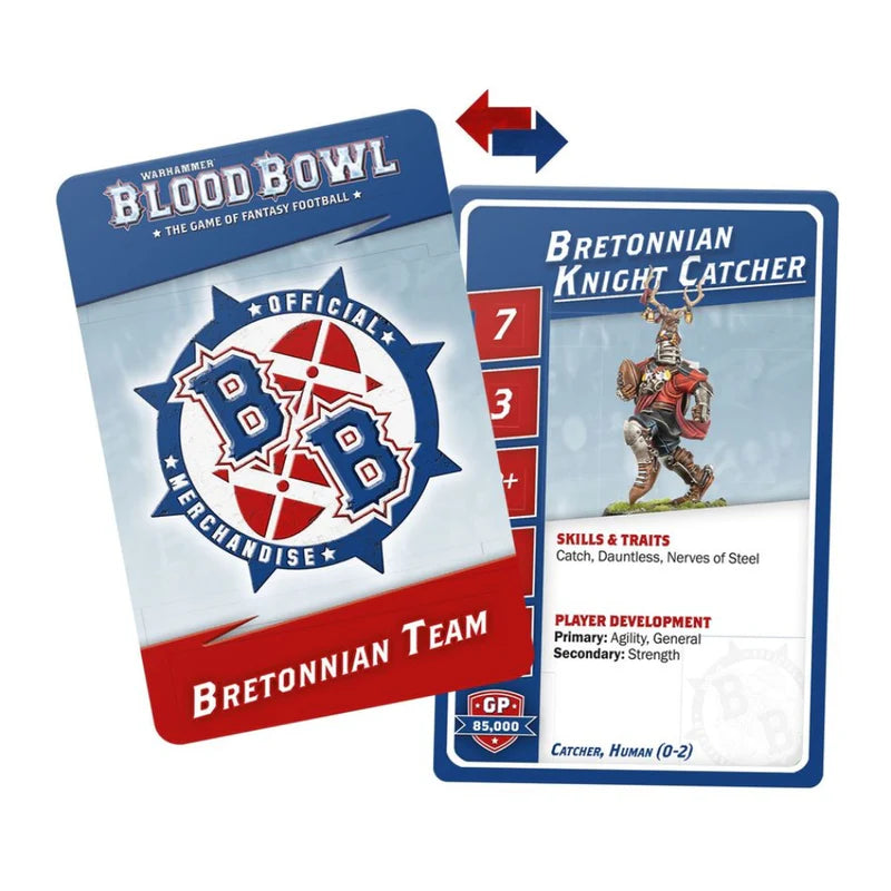 BLOOD BOWL: BRETONNIAN TEAM CARD PACK