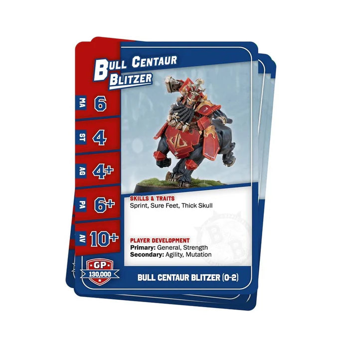 BLOOD BOWL: CHAOS DWARF CARDS