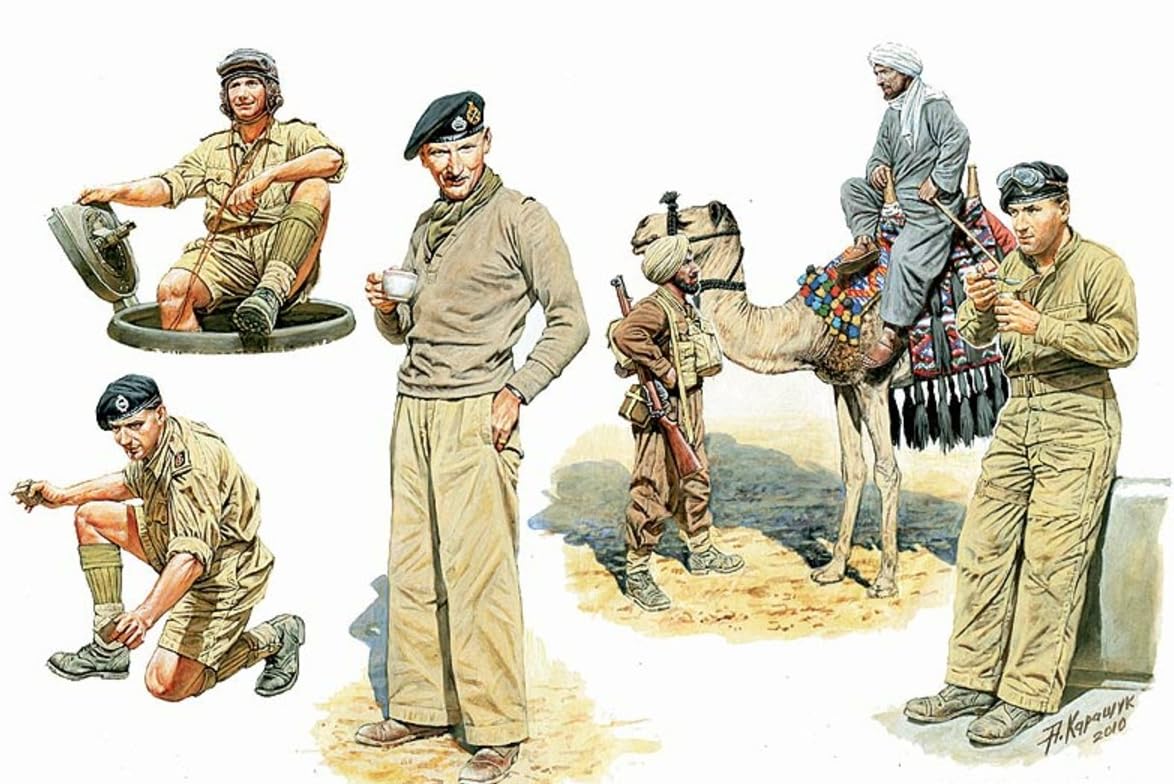 Commonwealth AFV Crew Master Box  MB3564 1:35