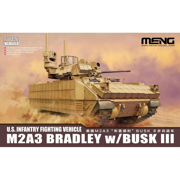 MNG72005 1:72 Meng M2A3 Bradley with BUSK III