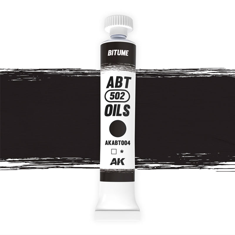 ABTEILUNG 502 BITUME OIL PAINT 20ML ABT004